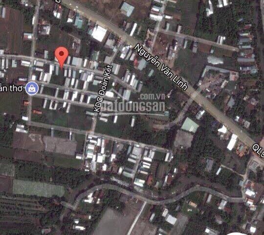 Nền đất KDC Đoàn Kết đường Nguyễn Văn Linh, P. Long Tuyền, Bình Thuỷ, Cần Thơ, ngang 5m, dài 19.35m
