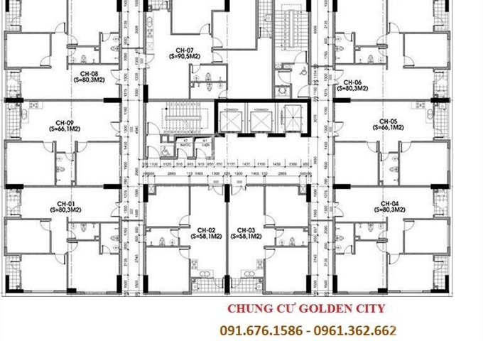 Chỉ 200 triệu sở hữu chung cư Golden City 6A