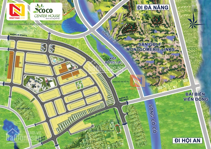 Bán đất nền gần Cocobay Đà Nẵng, đường 17,5m, hướng Đông Nam, 710 tr
