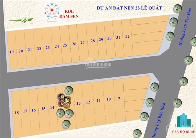 Bán đất nền dự án 23 Lê Quát, Tân Thới Hòa, Tân Phú