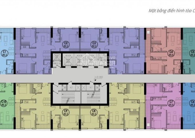 Bán CC The Golden An Khánh 32T, 1602-B: 66.2m2 và 1503-C: 92m2, giá 12 tr/m2. LH 0965 490 578