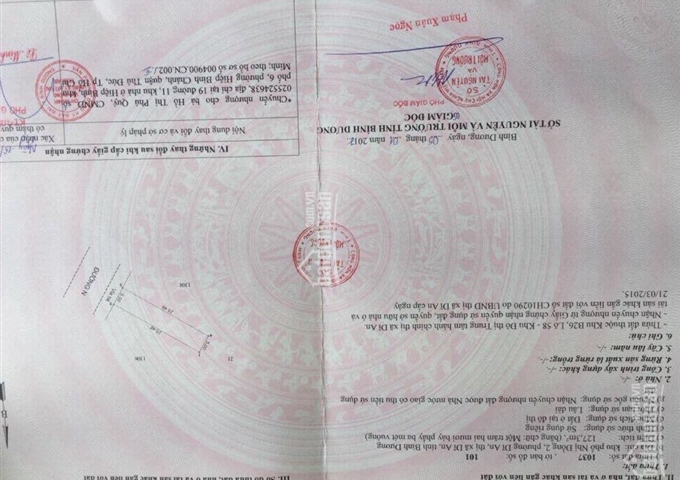 Bán 6 lô đất ở trung tâm hành chính Dĩ An, Bình Dương, giá đầu tư