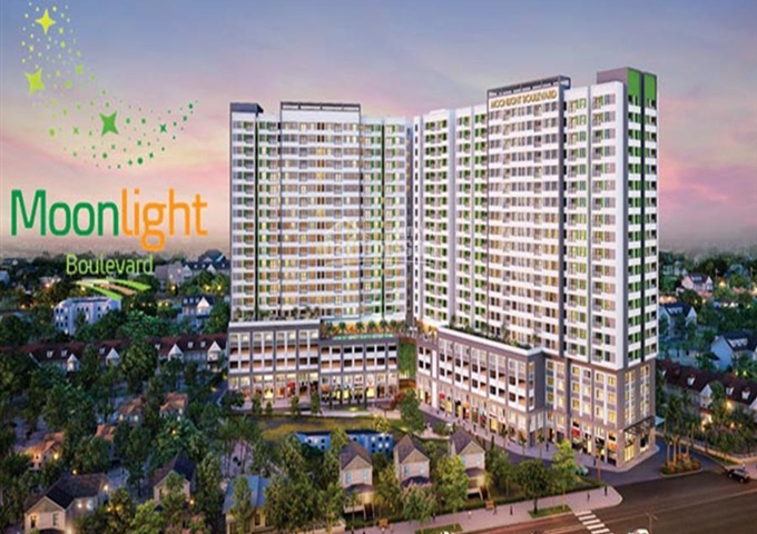 Bán căn hộ Moonlight Boulevard MT Kinh Dương Vương DT 77.29m2,2PN, chỉ 1.8 tỷ/căn. LH 0915649911