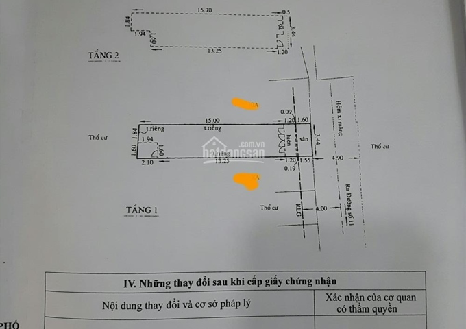 Bán nhà hẻm 294 đường Thống Nhất, P16, Gò Vấp, giá: 3,9 tỷ (TL). LH: 0909 785 186