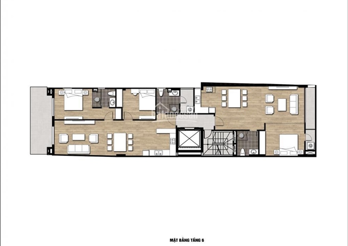 Cho thuê căn hộ cao cấp tại tòa nhà 79 Trần Xuân Soạn