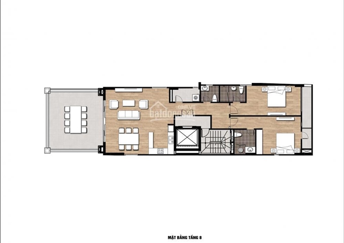 Cho thuê căn hộ cao cấp tại tòa nhà 79 Trần Xuân Soạn