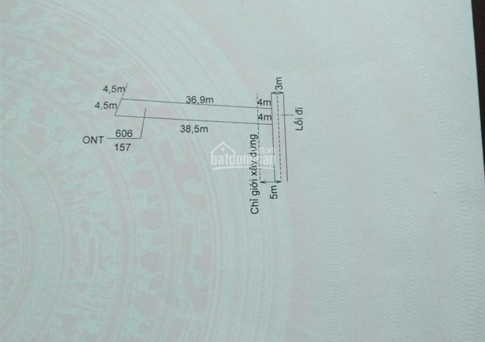 Đất thổ cư xã Tân Kim, ấp Thanh Hà, 4.5mx38m, chính chủ, 480 triệu