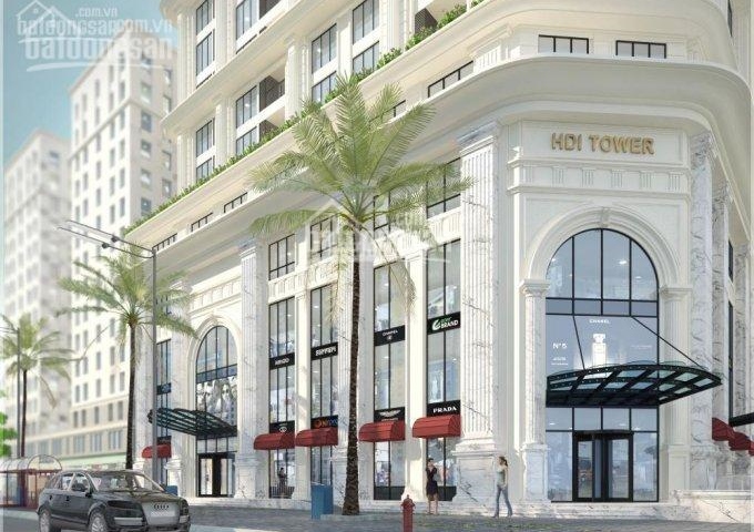 Chủ đầu tư tòa HDI Tower 55 Lê Đại Hành cho thuê mặt bằng 5 tầng đế thương mại. LH: 0989293555