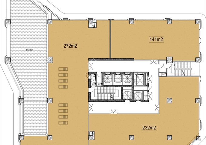 Chủ đầu tư tòa HDI Tower 55 Lê Đại Hành cho thuê mặt bằng 5 tầng đế thương mại. LH: 0989293555
