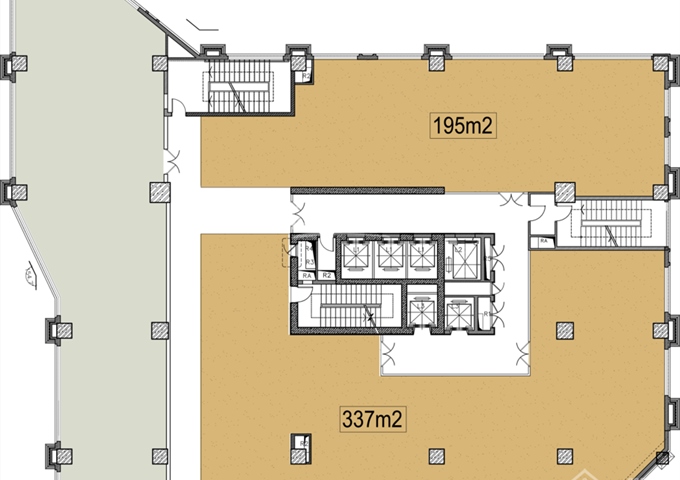 Chủ đầu tư tòa HDI Tower 55 Lê Đại Hành cho thuê mặt bằng 5 tầng đế thương mại. LH: 0989293555