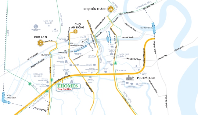 Bán căn hộ Ehome S Mizuki Park, Bình Chánh Mizuki Park giá 700 triệu/căn